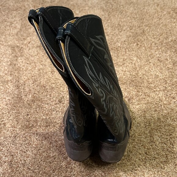 Vintage Justin Cowboy Boots Women's Size 8 - Picture 6 of 8
